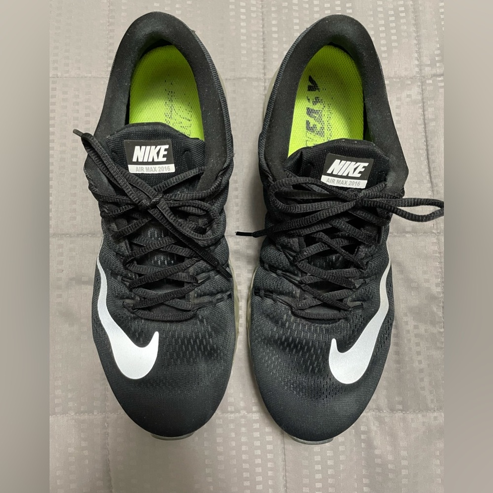Nike Air Max 2016 Black Dark Grey - Picture 9 of 10